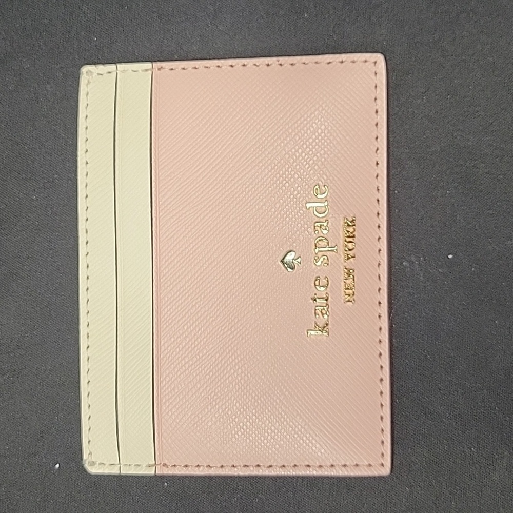 Kate Spade New York Women's Madison Saffiano Leather Small Slim Card Holder